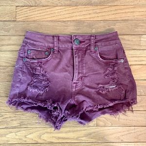 American Eagle Outfitters Hi Rise Festival Shortie
